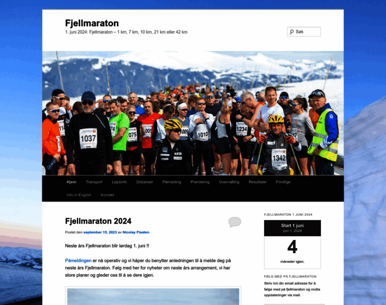 Fjellmaraton.no thumbnail