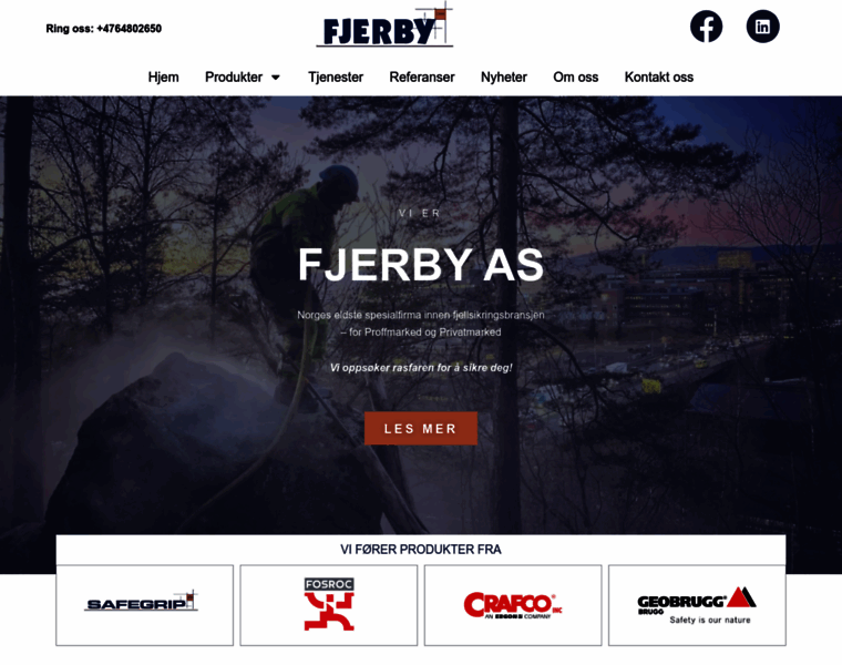 Fjerby.no thumbnail