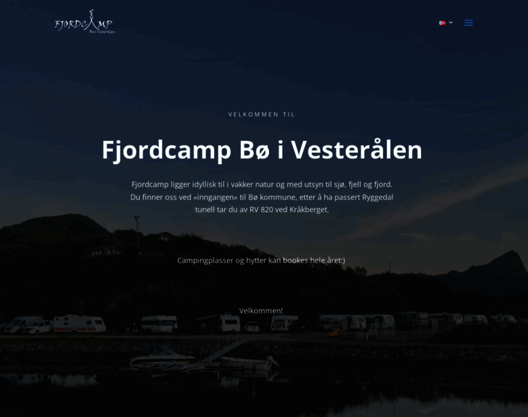 Fjordcamp.no thumbnail