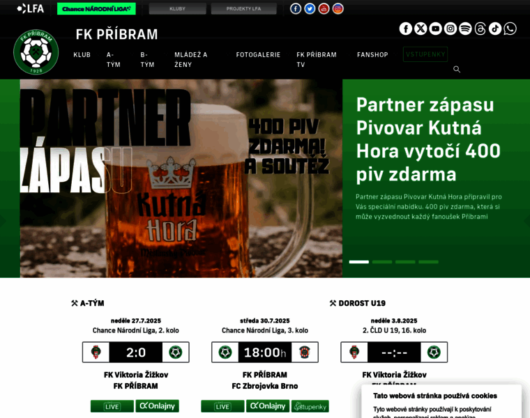 Fkpribram.cz thumbnail Fkpribram.cz thumbnail