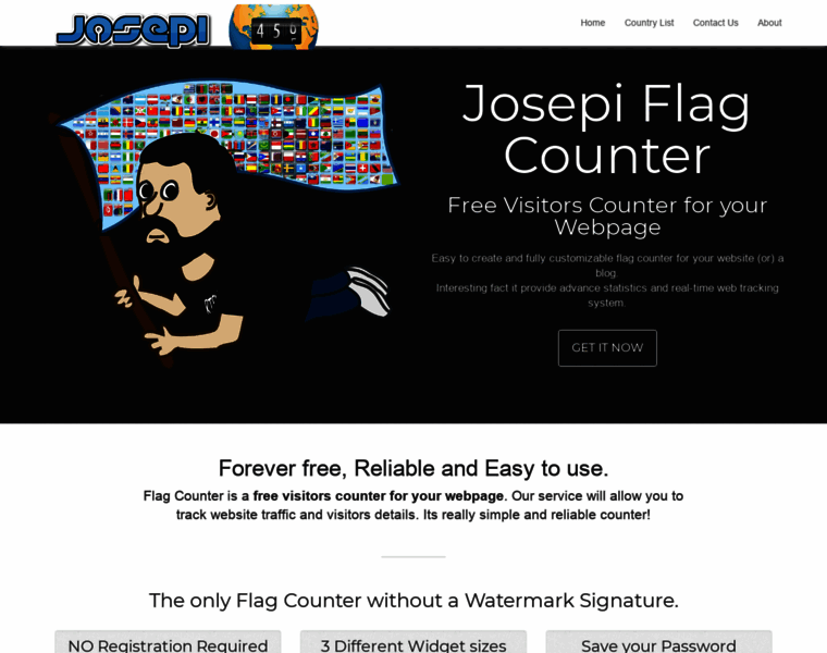 Flagcounter.josepi.com thumbnail