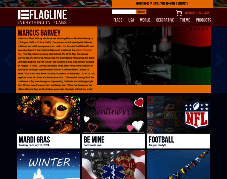 Flagline.com thumbnail