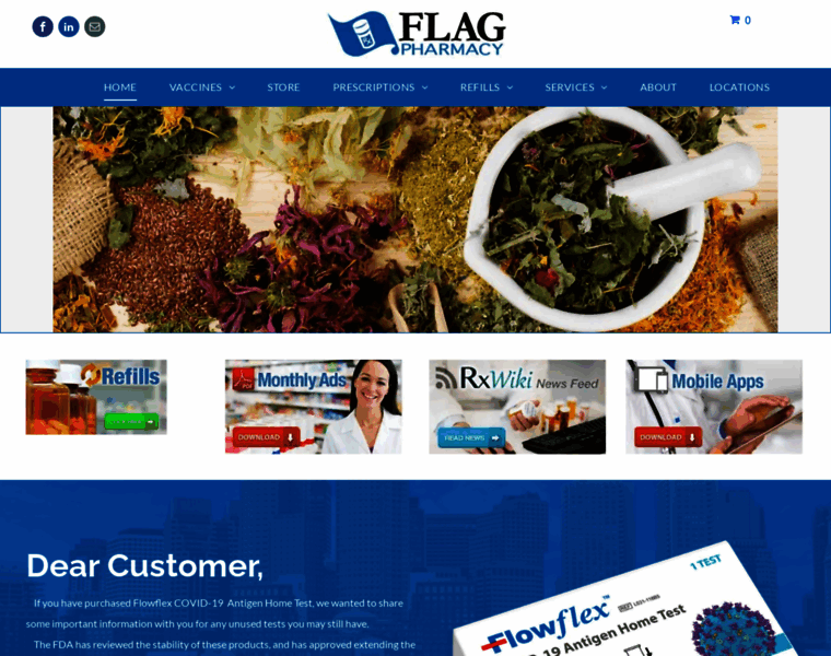Flagpharmacy.com thumbnail