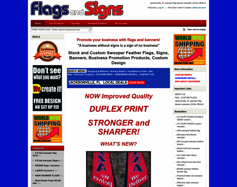 Flagsandsigns.com thumbnail