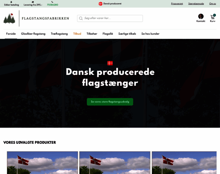 Flagstangsfabrikken.dk thumbnail