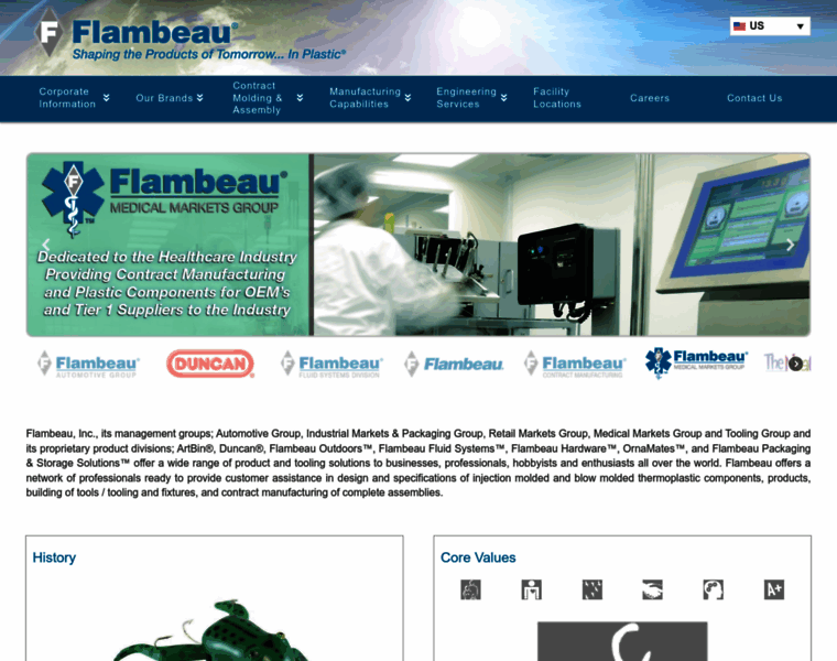 Flambeau.com thumbnail