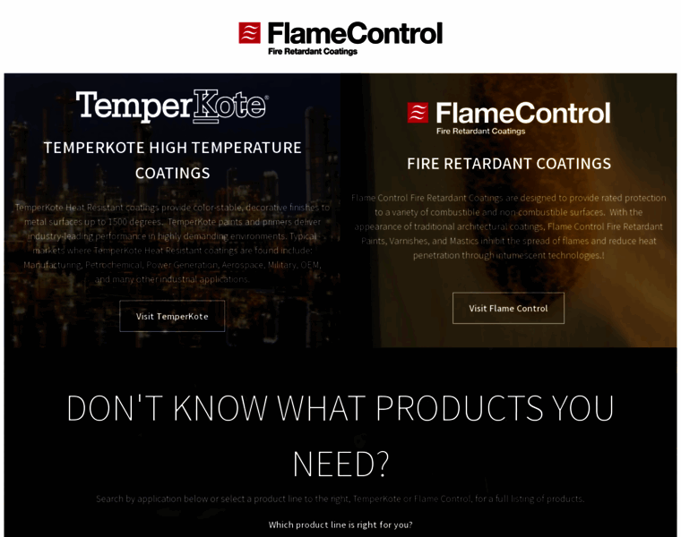 Flamecontrol.com thumbnail