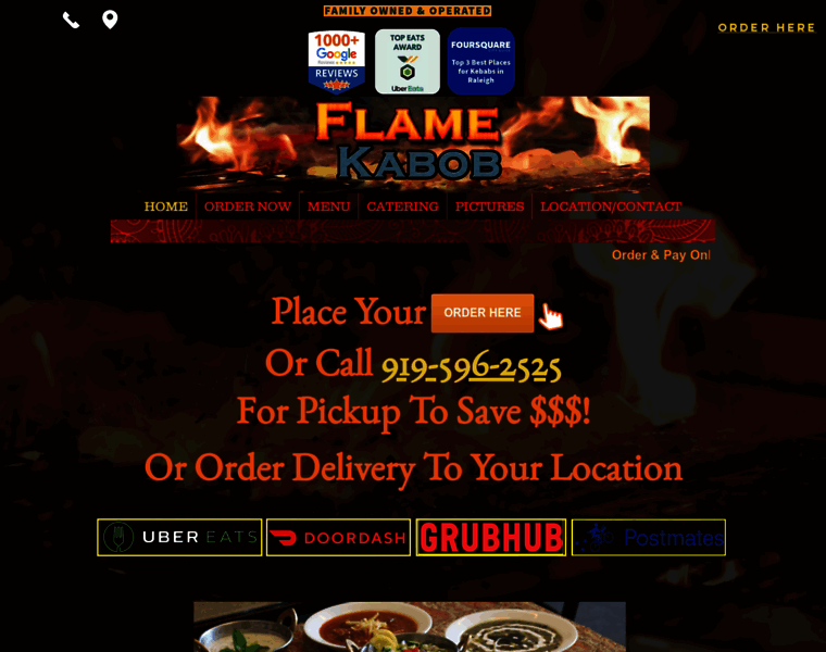 Flamekabob.com thumbnail