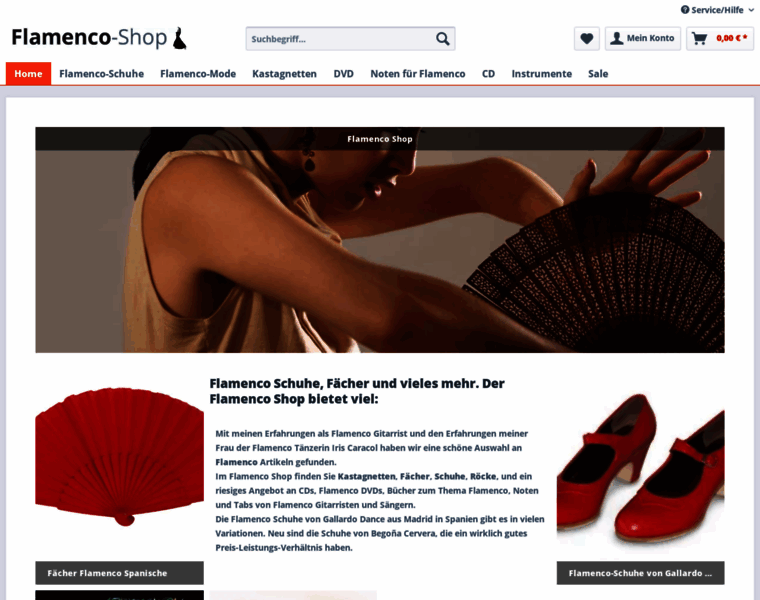 Flamenco-shop.de thumbnail