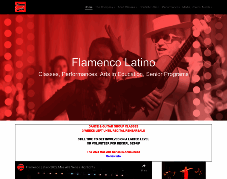 Flamencolatino.com thumbnail
