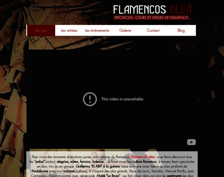 Flamencos-olea.com thumbnail
