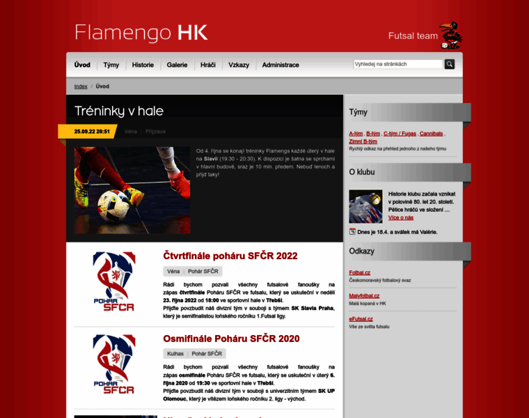 Flamengohk.cz thumbnail