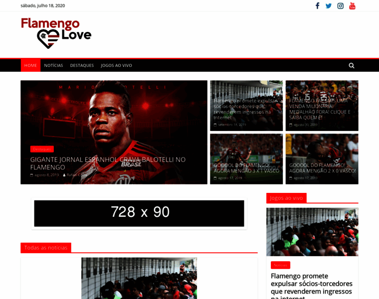Flamengolove.com.br thumbnail