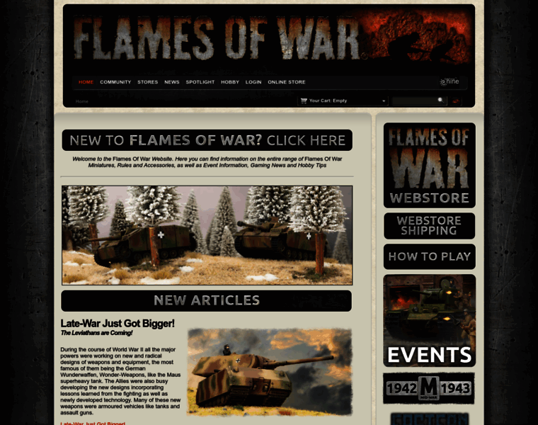 Flamesofwar.com thumbnail