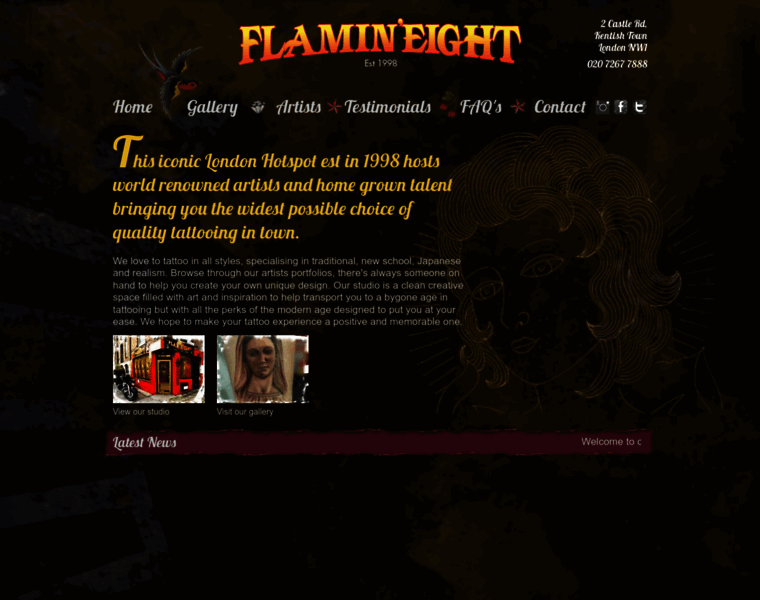 Flamineight.co.uk thumbnail