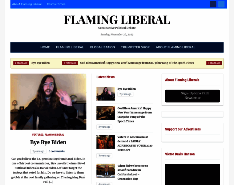 Flaming-liberal.com thumbnail