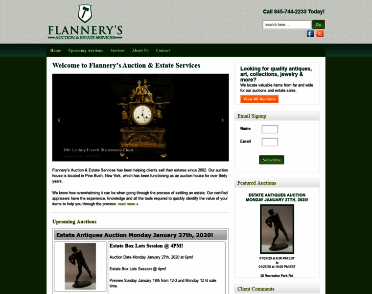 Flannerysestateservices.com thumbnail