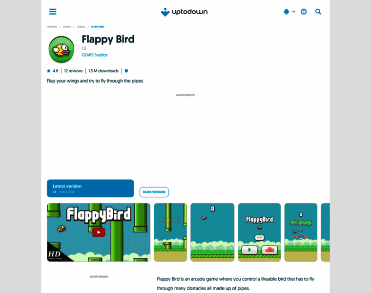 Flappy-bird.en.uptodown.com thumbnail