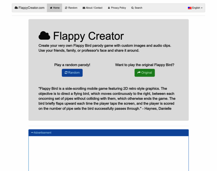 Flappycreator.com thumbnail