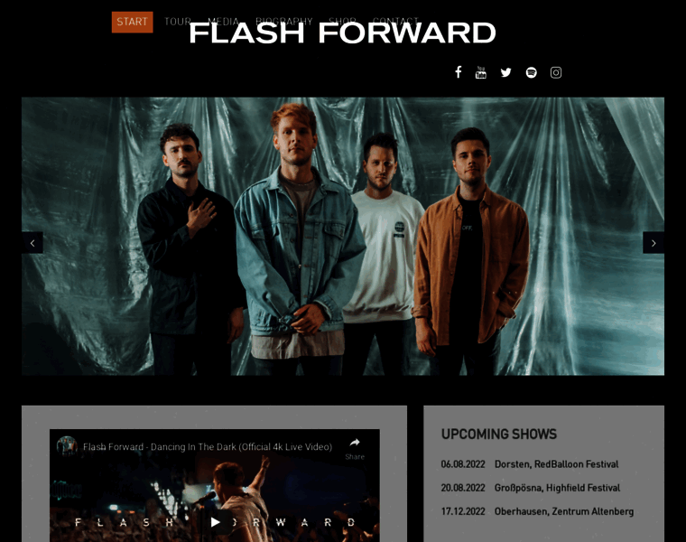 Flash-forward-band.de thumbnail