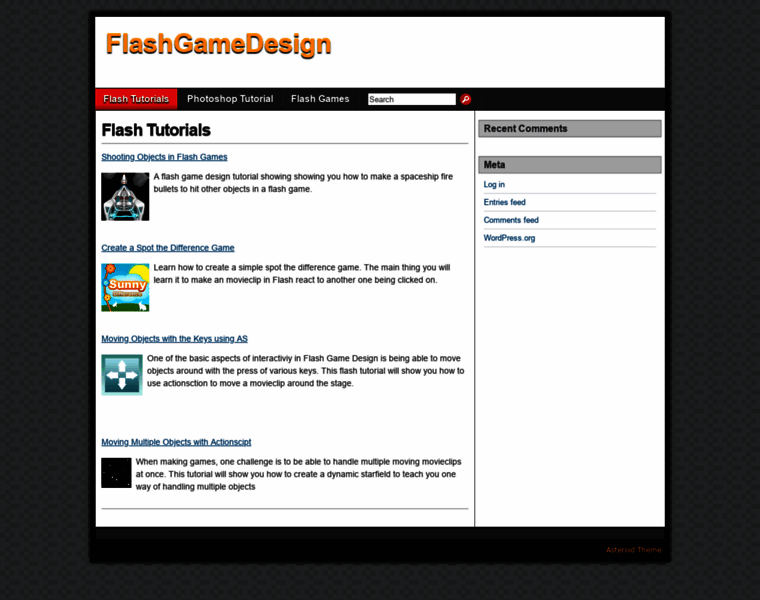 Flash-game-design.com thumbnail
