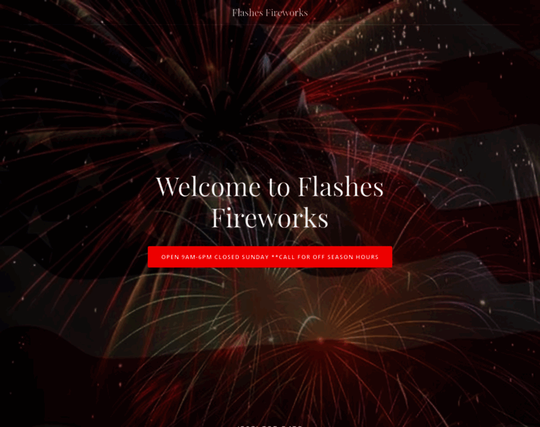 Flashesfireworks.com thumbnail