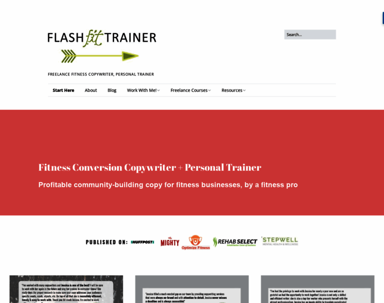 Flashfittrainer.com thumbnail