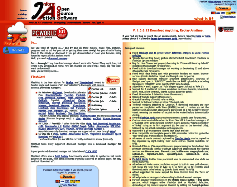 Flashgot.net thumbnail