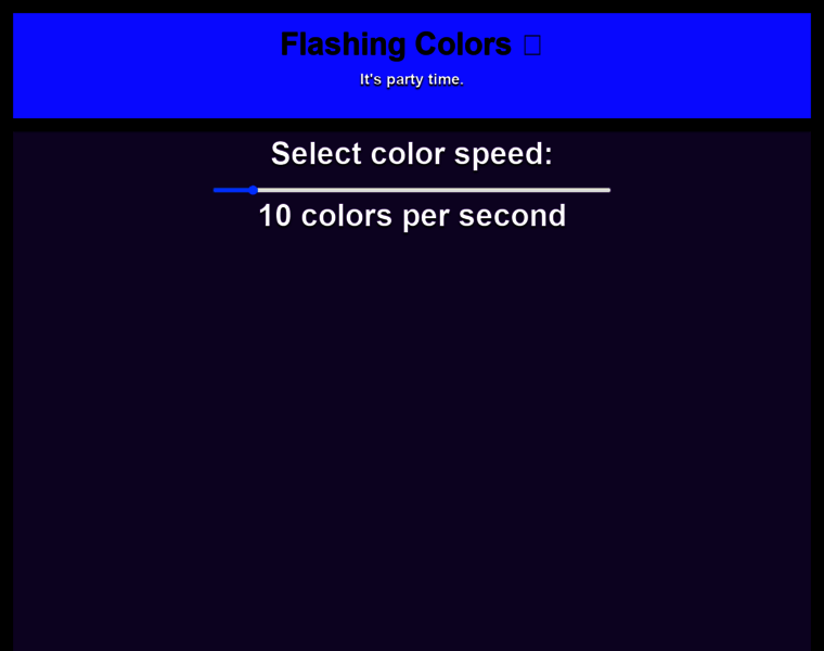 Flashing-colors.com thumbnail