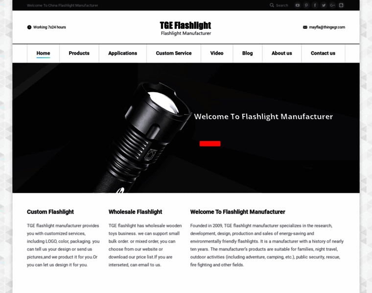 Flashlightmanufacturers.com thumbnail