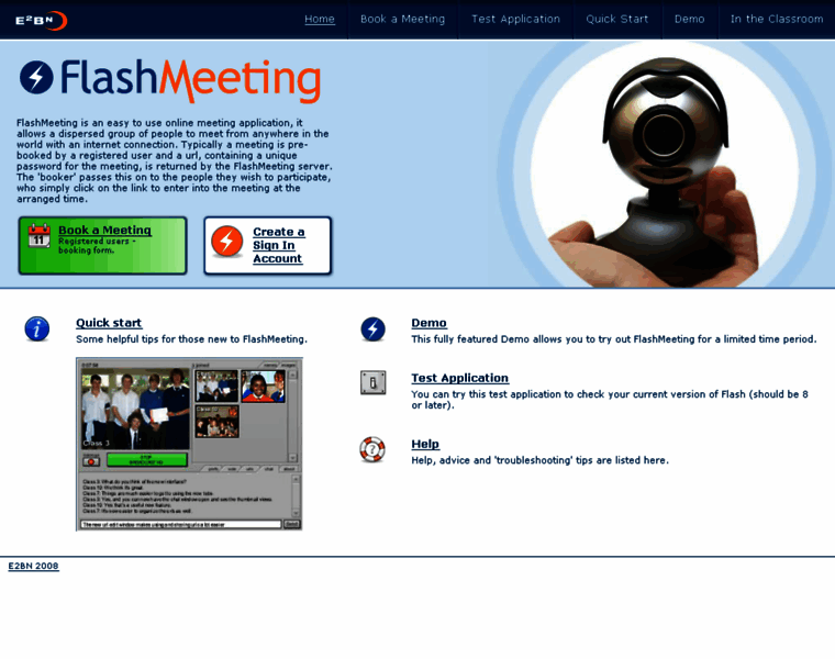 Flashmeeting.e2bn.net thumbnail