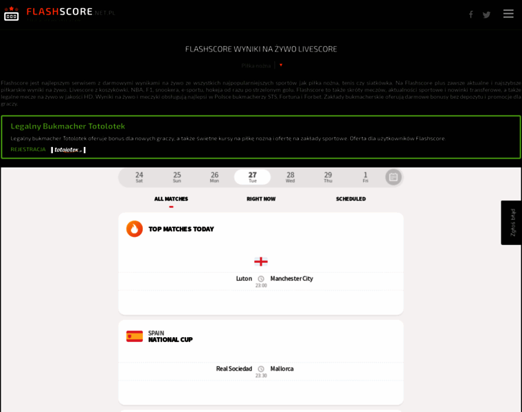 Flashscore.net.pl thumbnail