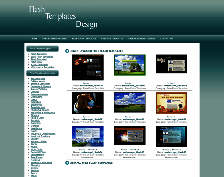 Flashtemplatesdesign.com thumbnail