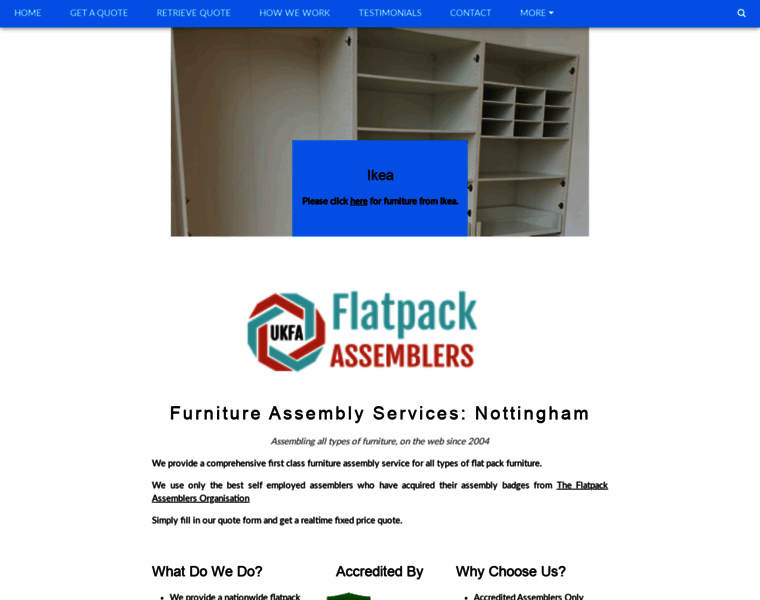 Flatpackassemblers.co.uk thumbnail