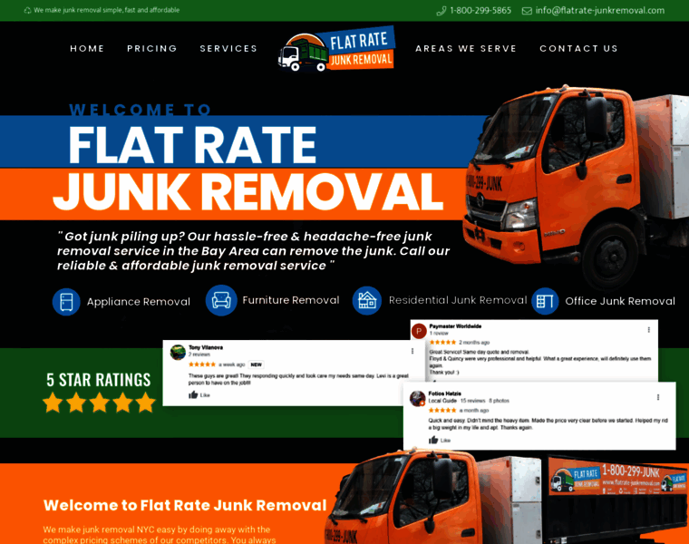Flatrate-junkremoval.com thumbnail