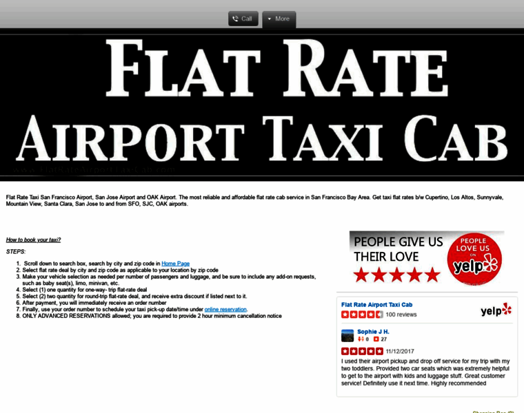 Flatrateairporttaxicab.com thumbnail
