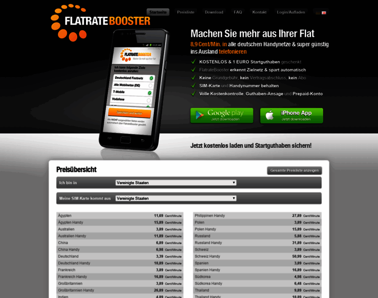 Flatratebooster.de thumbnail