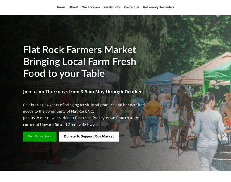 Flatrockfarmersmarket.com thumbnail