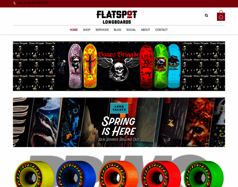Flatspotlongboards.com thumbnail