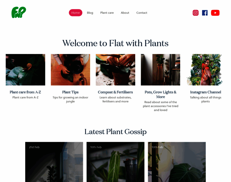 Flatwithplants.com thumbnail