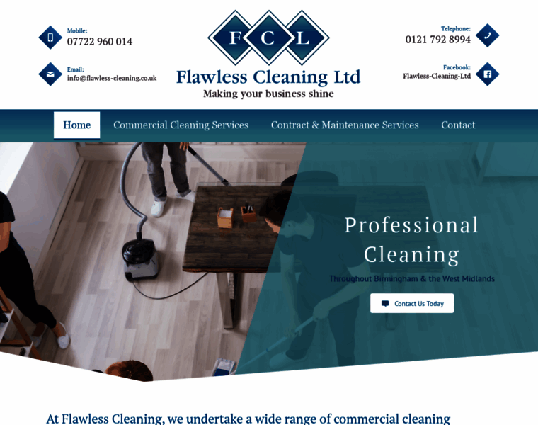 Flawless-cleaning.co.uk thumbnail