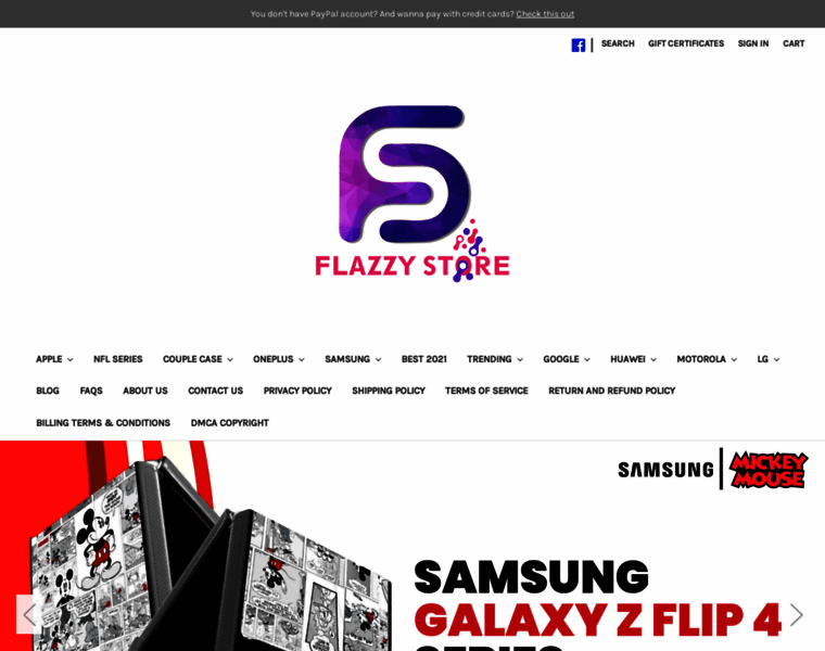 Flazzystore.com thumbnail