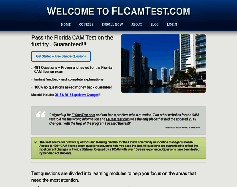 Flcamtest.com thumbnail