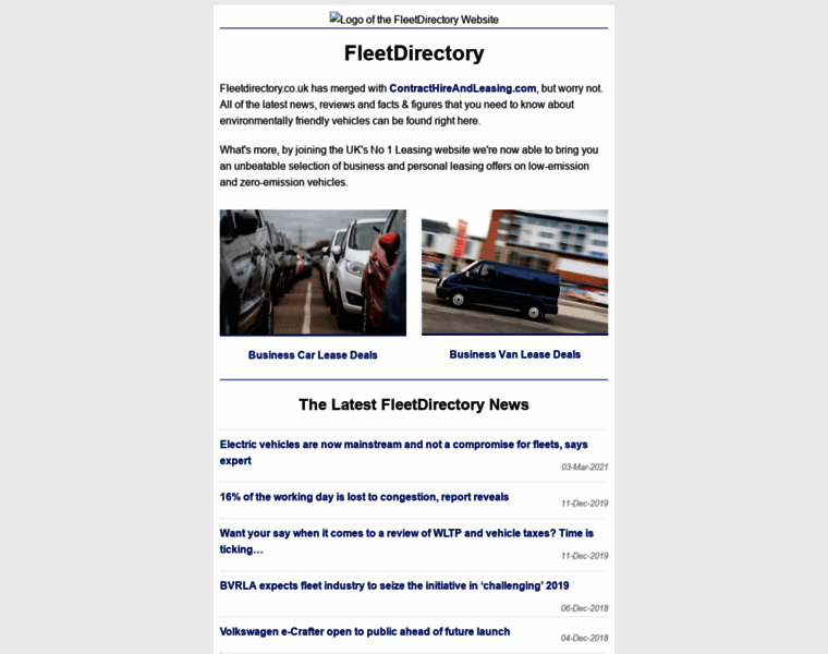 Fleetdirectory.co.uk thumbnail