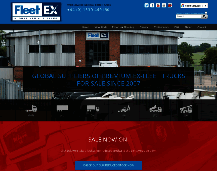 Fleetex.co.uk thumbnail
