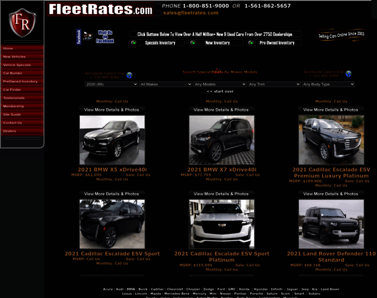 Fleetrates.com thumbnail