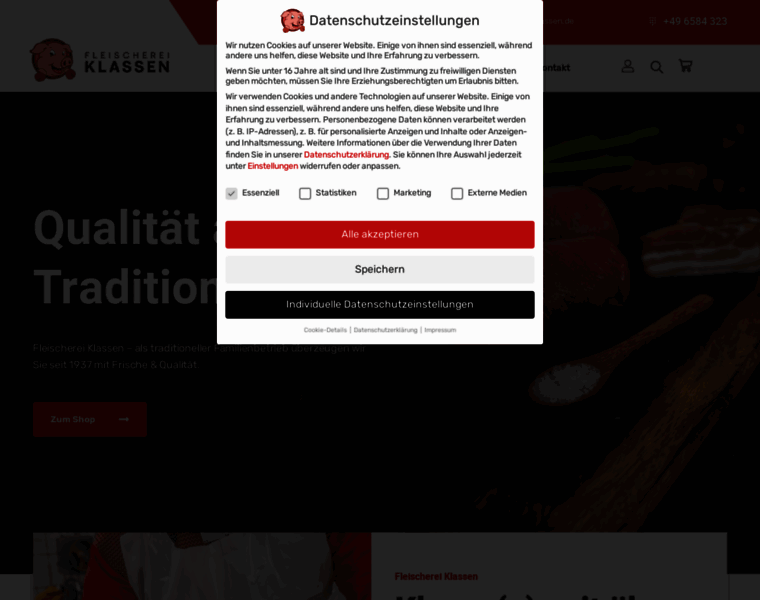 Fleischerei-klassen.com thumbnail