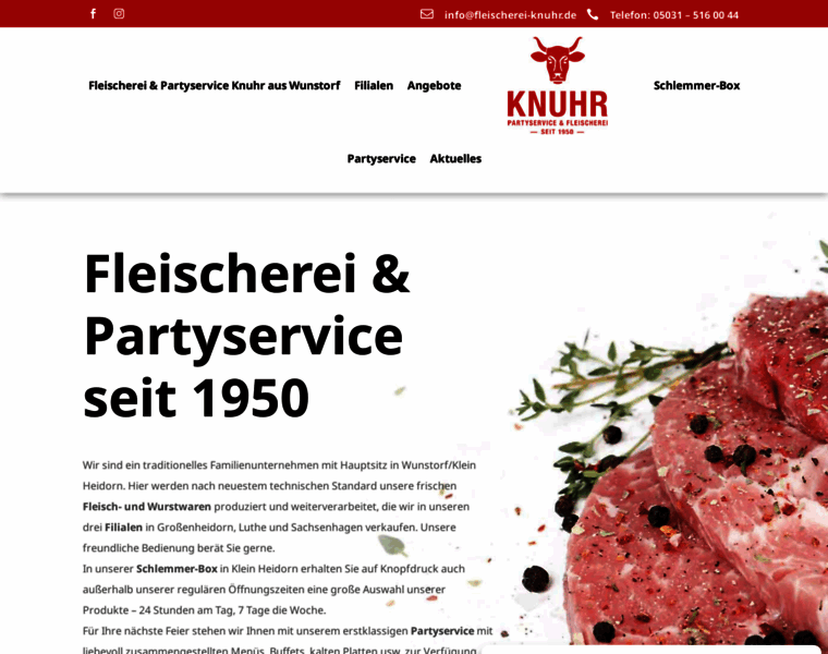 Fleischerei-knuhr.de thumbnail