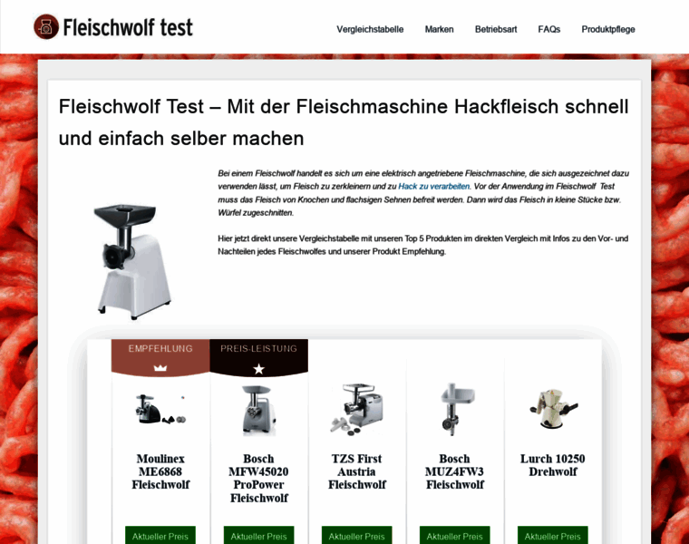 Fleischwolf-test.net thumbnail