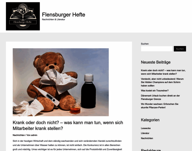 Flensburger-hefte.de thumbnail